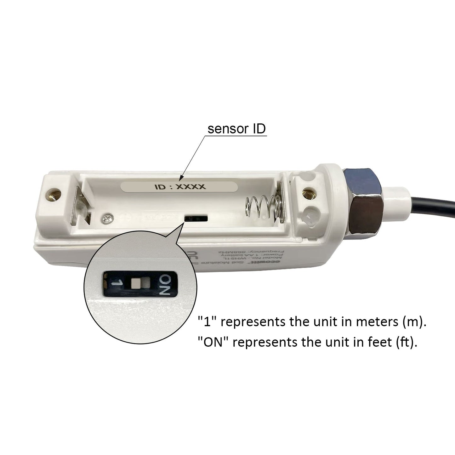 LDS01 Laser Distance Sensor, Laser Rangefinder for Water Tank Levels and Snow Depth with LCD Screen for Real-Time Monitoring