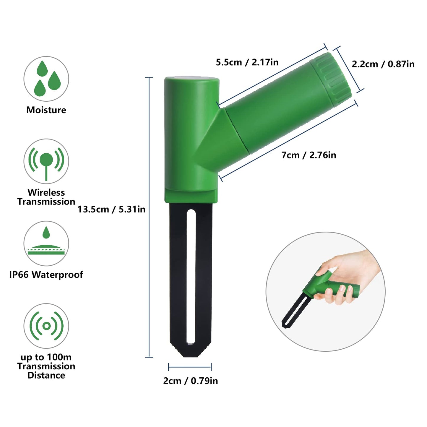 WH51 Equipment for treating groundwater and Soil Moisture Meter