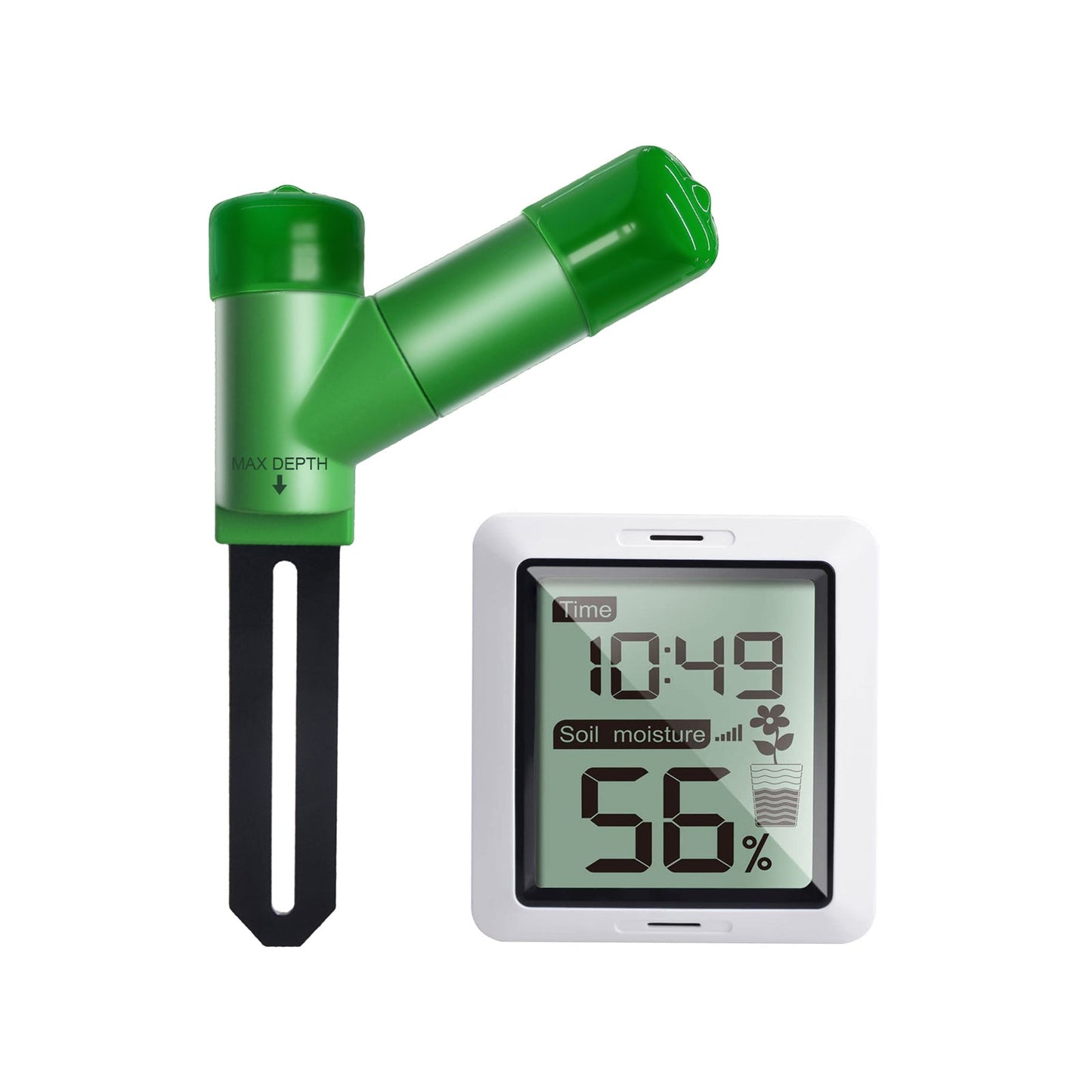 WH0291 Equipment for treating groundwater and Soil Moisture Tester Soil Moisture, WH51 Sensor and Digital LCD Display